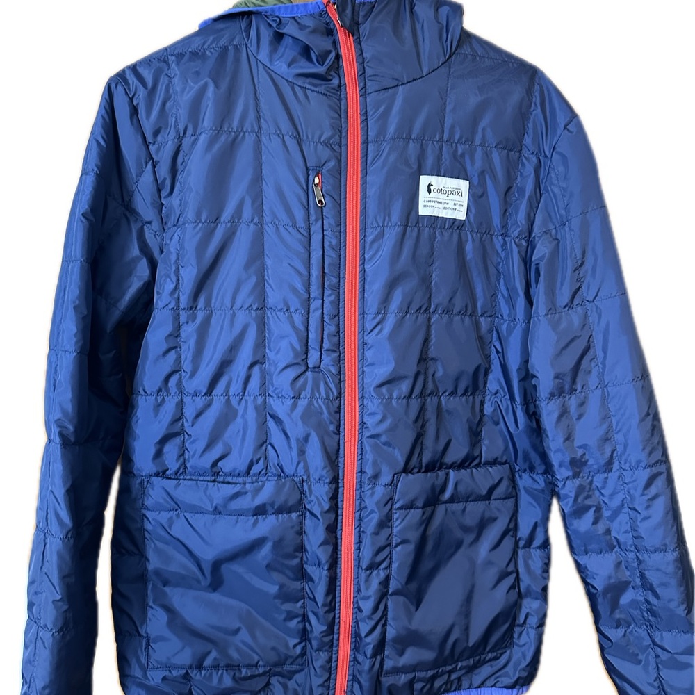 Cotopoxi reversible coat perfect condition. So cute and warm!! Awesome price